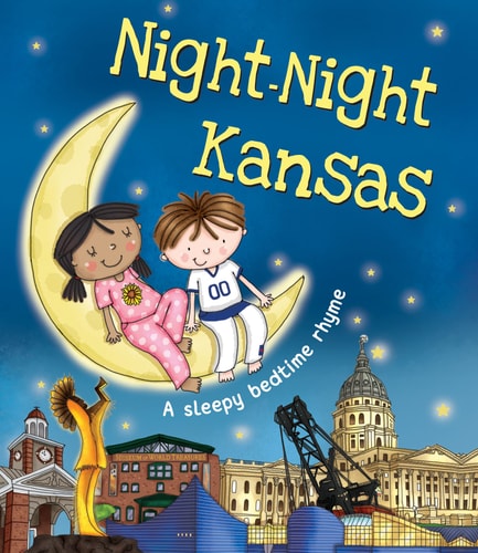 Night-Night Kansas: A Sweet Goodnight Board Book for Kids and Toddlers