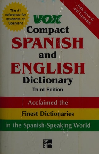 Vox Compact Spanish and English Dictionary, 3rd Edition