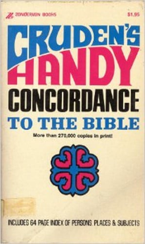 Cruden's Handy Concordance to the Bible