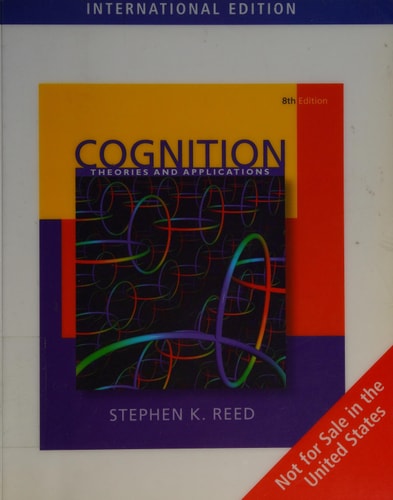 Cognition: Theories and Applications (PSY 384 Cognitive Psychology)