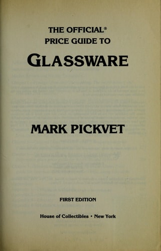 Official Price Guide to Glassware, 4th Ed.