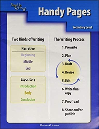 Step Up to Writing Secondary Handy Pages (singles)