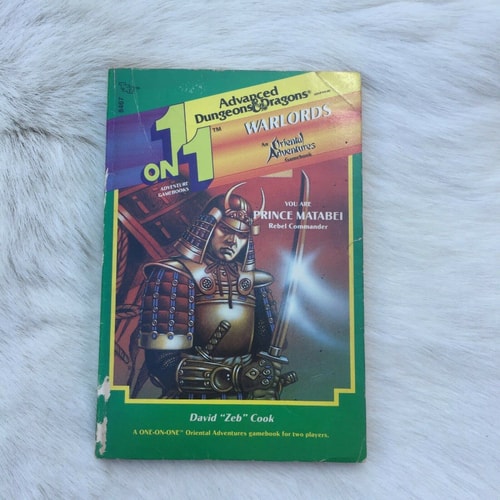 Warlords: An Oriental Adventures Gamebook (Advanced Dungeons & Dragons)