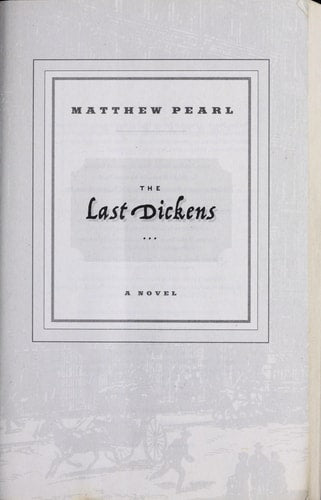 The Last Dickens: A Novel