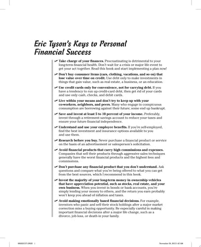Personal Finance for Dummies