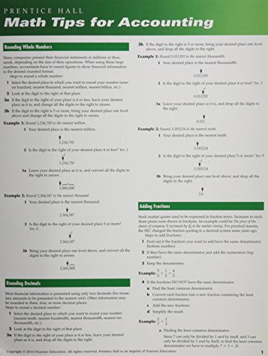 Math Tips for Accounting