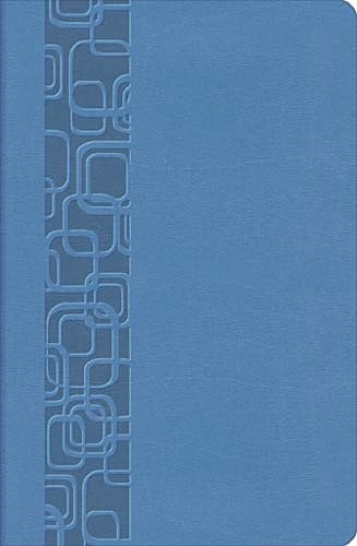 The Holy Bible: New King James Version, Cornflower Blue, LeatherSoft, UltraSlim