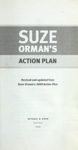 Suze Orman's Action Plan: New Rules for New Times
