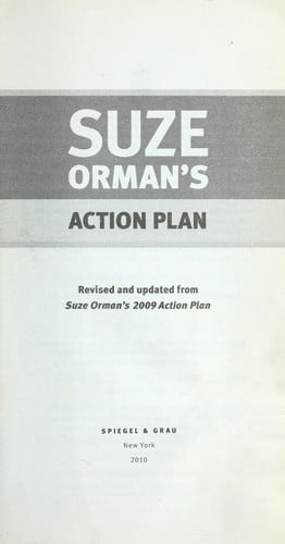 Suze Orman's Action Plan: New Rules for New Times