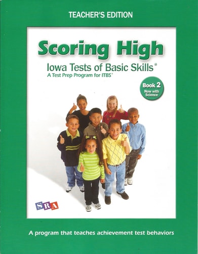 Scoring High Iowa Tests of Basic Skills Book 2 Teacher's Edition 2007