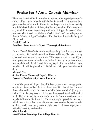 I Am a Church Member: Discovering the Attitude that Makes the Difference