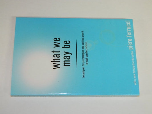 What We May Be by Ferrucci, Piero (2004) Paperback