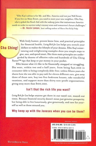 Living Rich for Less: Create the Lifestyle You Want by Giving, Saving, and Spending Smart