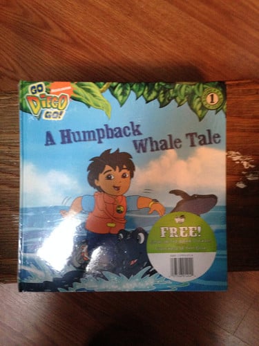 Go Diego Go - A Humpback Whale Tale-Vol 1 with Free Glow in the Dark Stickers