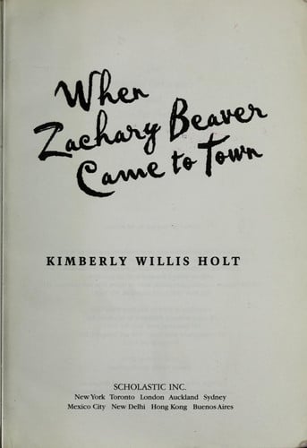 When Zachary Beaver Came to Town