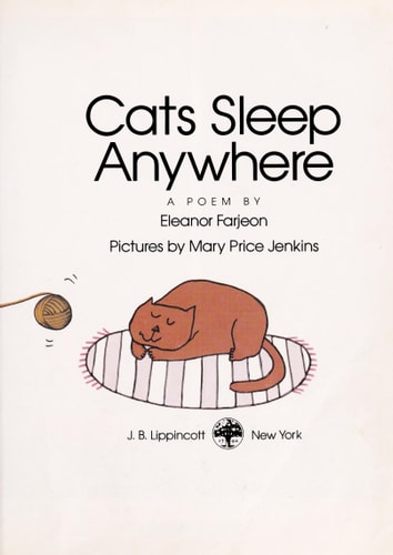 Cats Sleep Anywhere: A Poem