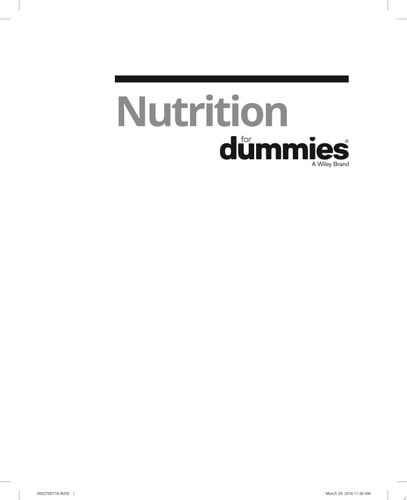 Nutrition FD 6e