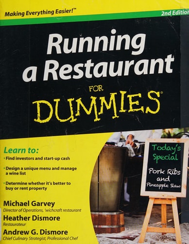 Running A Restaurant Fd 2E.: Second Edition