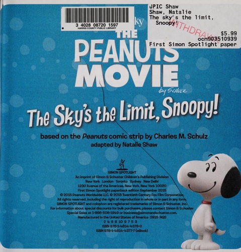 The Sky's the Limit, Snoopy!