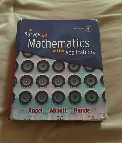 Survey of Mathematics with Applications, A (8th Edition)