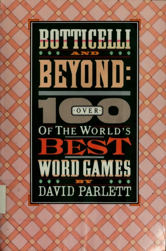 Botticelli and beyond: Over 100 of the world's best word games