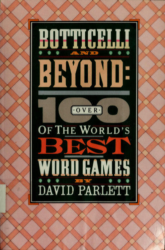 Botticelli and beyond: Over 100 of the world's best word games