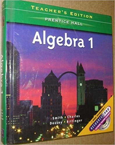Algebra 1 (Teacher's Edition) (Teacher's Edition)