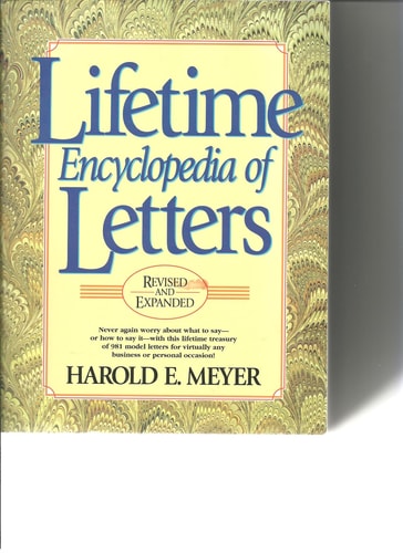 Lifetime Encyclopedia of Letters