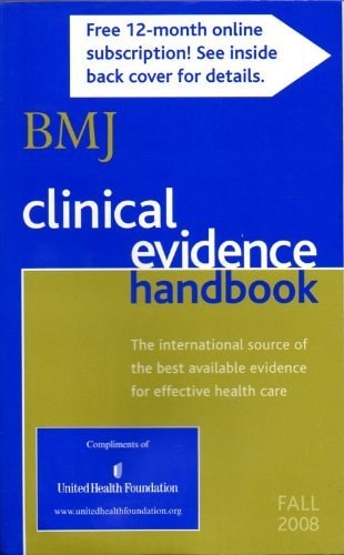 Bmj Clinical Evidence Handbook