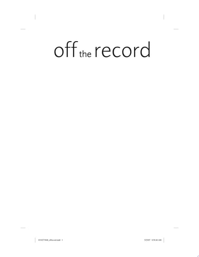 Off the Record