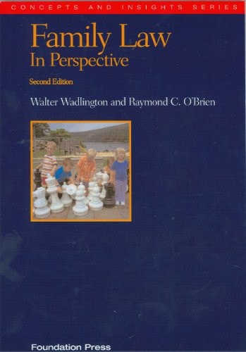 Family Law in Perspective (Concepts and Insights)