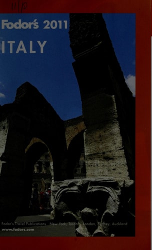 Fodor's Italy 2011 (Full-color Travel Guide)
