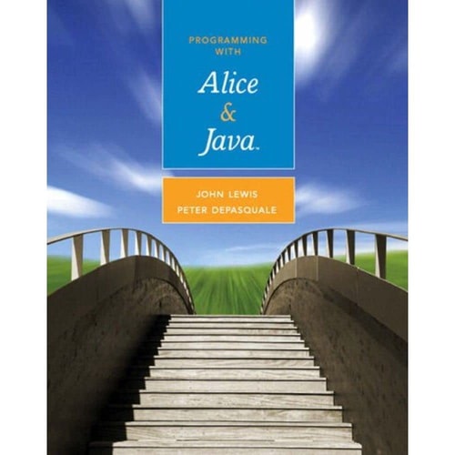 Programming with Alice and Java