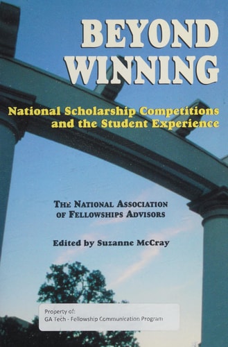 Beyond Winning: National Scholarship Competitions and the Student Experience
