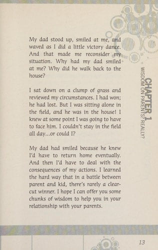 Wisdom On ... Getting Along with Parents (Wisdom Series)