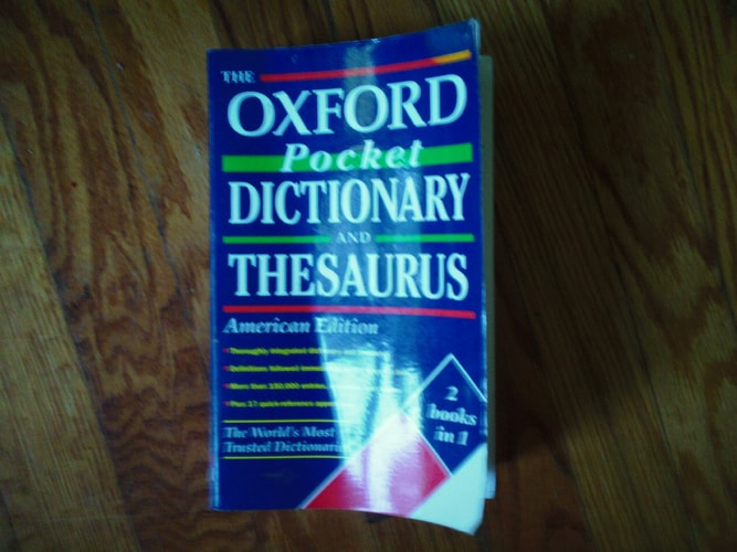 Oxford Pocket Dictionary and Thesaurus