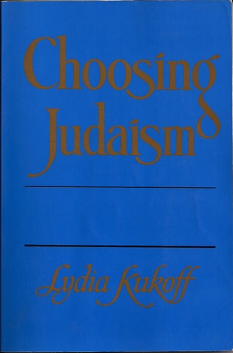Choosing Judaism