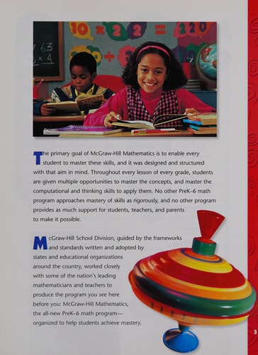 McGraw-Hill Mathematics, Teacher's Guide (Pre-K)