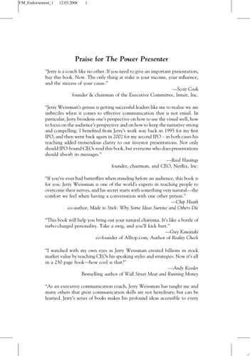 The Power Presenter: Technique, Style, and Strategy from America's Top Speaking Coach