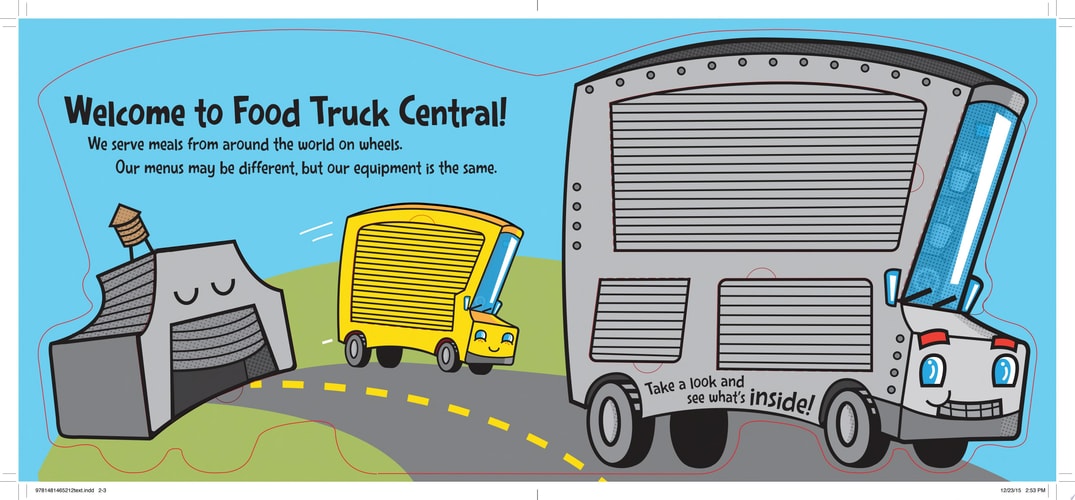 Food Trucks!: A Lift-the-Flap Meal on Wheels!