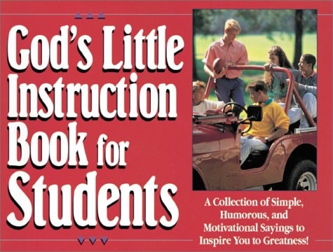 God's Little Instruction Book for Students (God's Little Instruction Books)