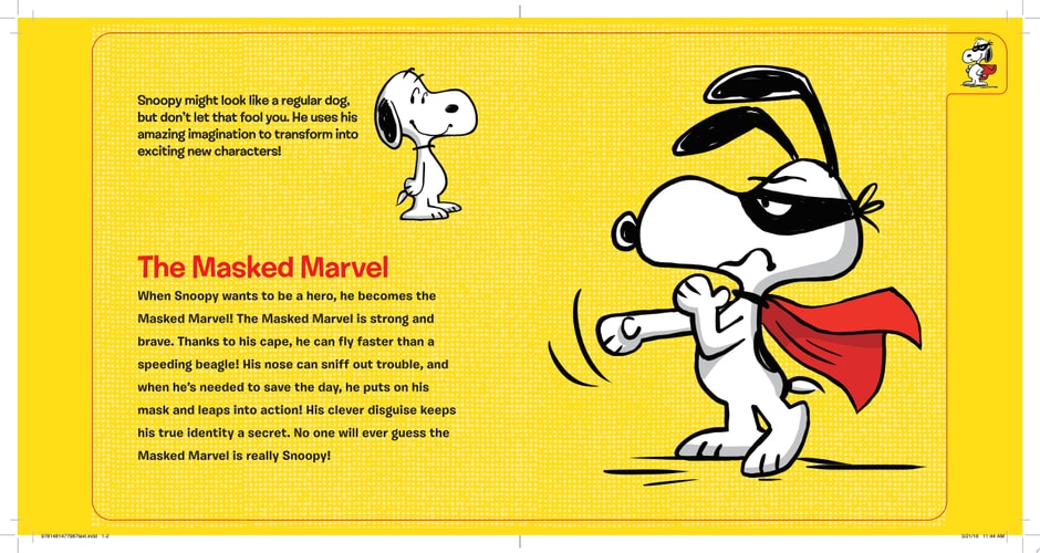 The Many Faces of Snoopy (Peanuts)