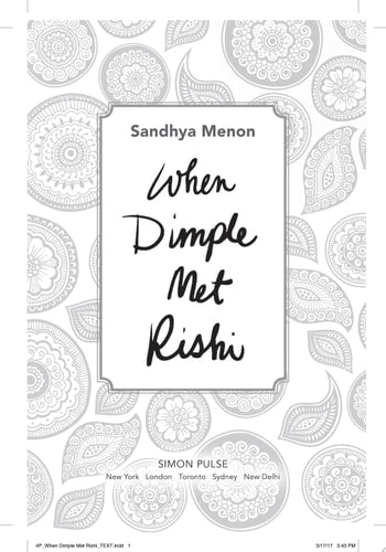 When Dimple Met Rishi
