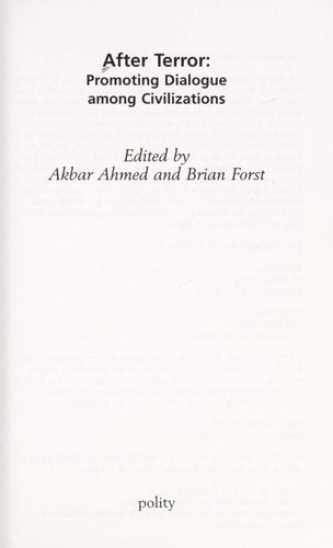 After Terror: Promoting Dialogue Among Civilizations