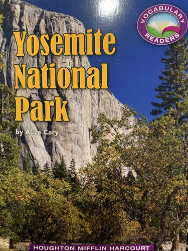 Yosemite National Park - Level L DRA 24 3.4.19 Build Vocabulary