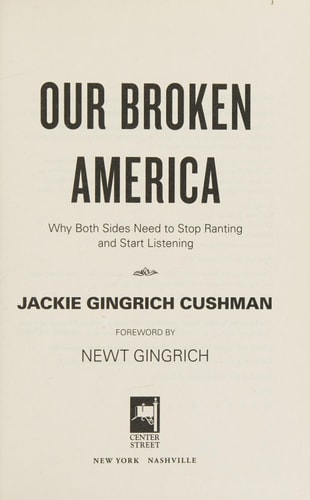Our Broken America: Why Both Sides Need to Stop Ranting and Start Listening