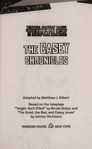CASEY CHRONICLES, TH