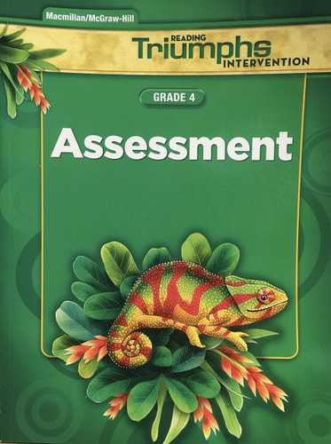 Reading Triumphs Intervention, Grade 4 Assessment