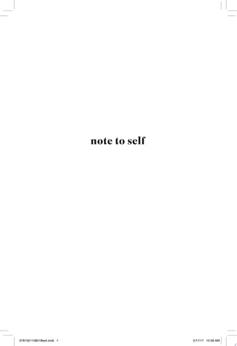 Note to Self