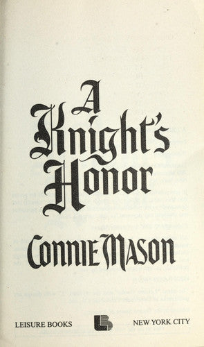 A Knight's Honor